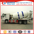 howo concrete mixer truck, 10 cubic meter concrete mixer truck with lower price